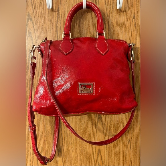 Dooney & Bourke Handbags - Dooney & Bourke Dillen Satchel Limited Edition Red Holiday Bag
